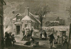 A casa em chamas na véspera de Natal de Richard Principal Leitch